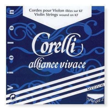 Corelli Alliance Vivace 821M corde de Mi pour violon, boule, medium