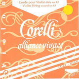 Corelli Violin strings Alliance Vivace - Forte 802F