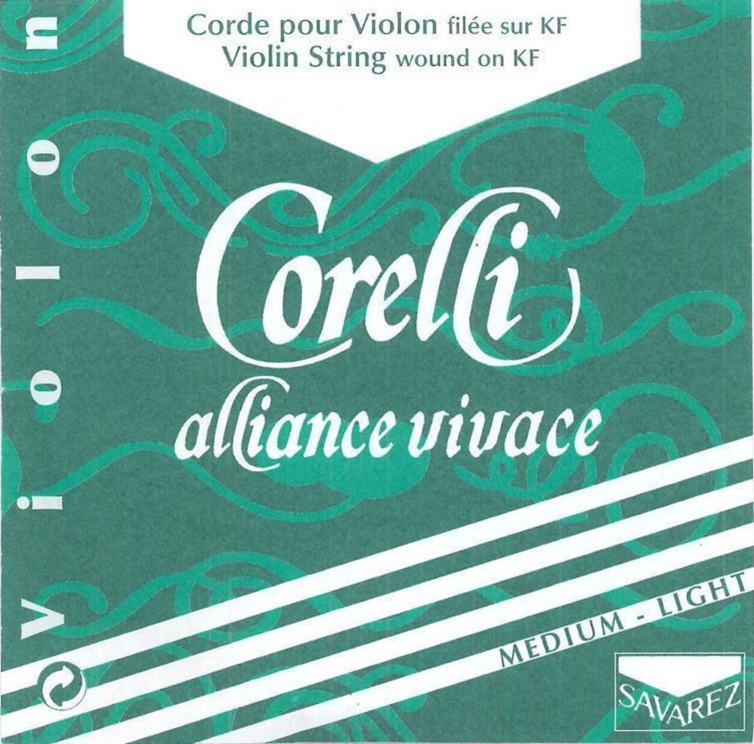 Cordes de violons Corelli Alliance Vivace - Medium-light 803ML