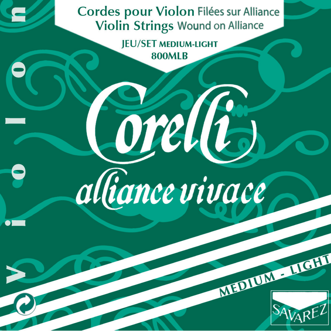 Corelli Cordes de Violons Alliance Vivace - Medium-light 800MLB