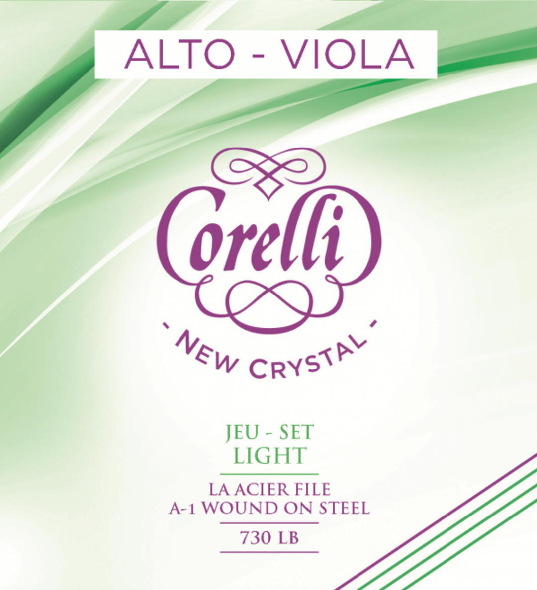 Corelli Strings For Viola New Crystal - Light (730LB)