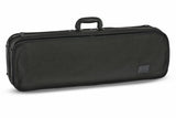 GEWA Liuteria Atlanta étui pour violon 4/4, peluche bleue à motif losanges