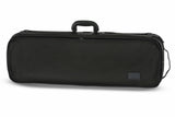 GEWA Liuteria Atlanta étui pour violon 4/4, peluche bleue à motif losanges