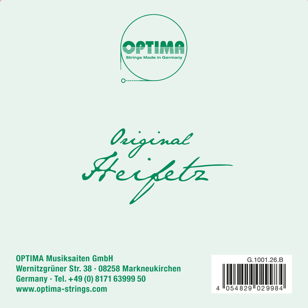 Optima Goldbrokat corde de Mi de violons 4/4, 0,26 mm, boule
