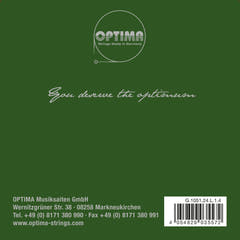 Optima Goldbrokat Premium corde E 1/4-violons, 0,24 mm, boucle