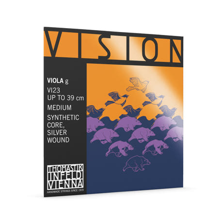 Thomastik-Infeld Cordes pour alto Vision à âme synthétique - medium (VI23)