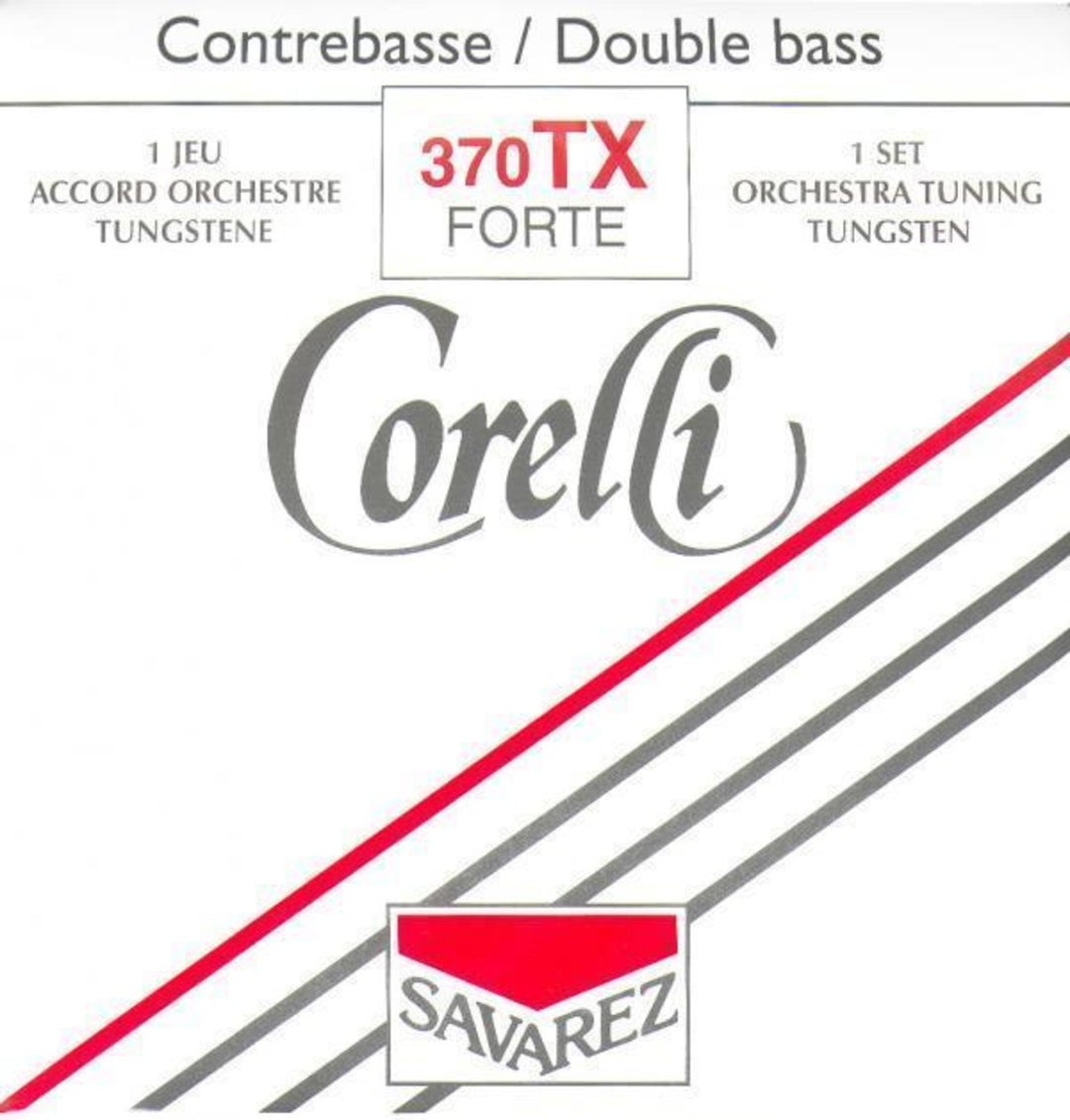 Corelli Cordes de contrebasse accordage orchestral en tungstène - Extra strong (370TX)