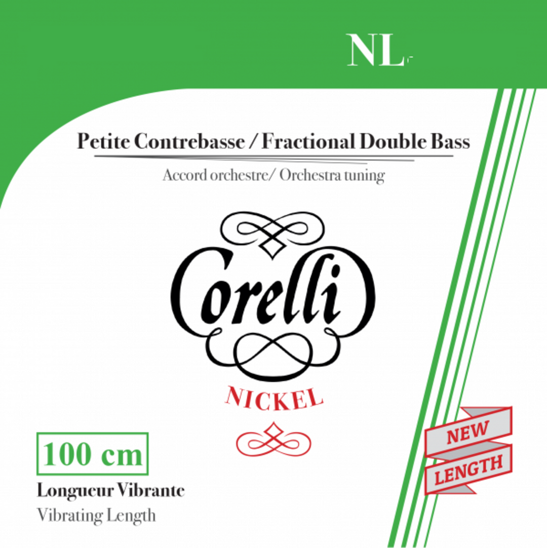 Cordes de contrebasse Corelli Fractional - petit diapason - E 1/2 (304A)
