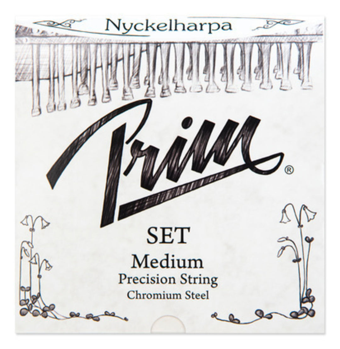 Prim cordes de Nyckelharpa Chrome steel - Set (Medium)