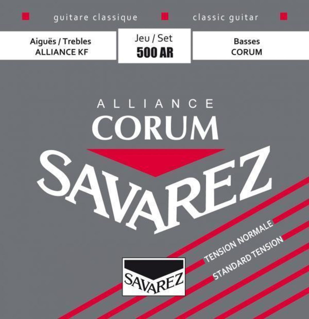 Savarez Cordes pour guitares classiques Alliance Corum - Set Standard (500AR)