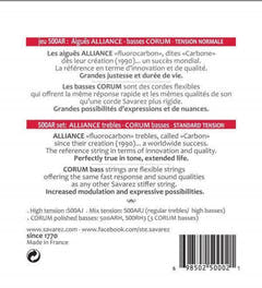 Savarez Cordes pour guitares classiques Alliance Corum - Set Standard (500AR)