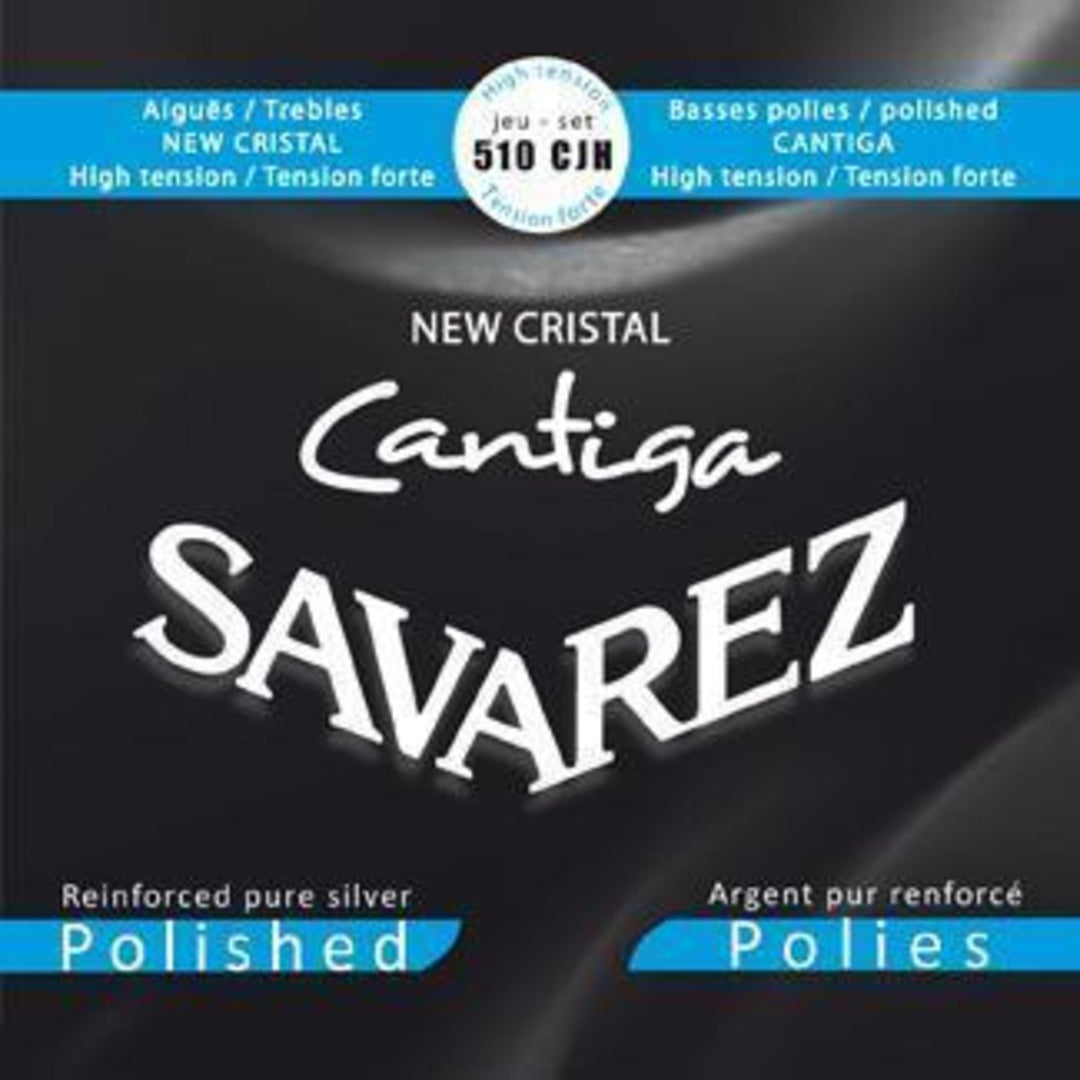 Cordes Savarez pour guitare classique New Cristal Cantiga - Set high, polies (510CJH)
