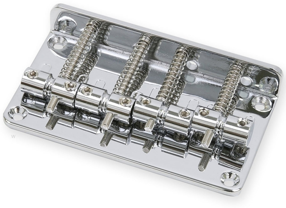 Partsland E-Bass bridge 4-string - Chrome plated
