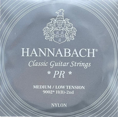 Hannabach 900 H/B2 corde aiguë, guitare classique, medium/faible tension