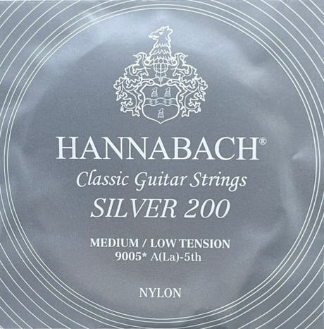 String grave Hannabach 900 A5 pour guitares classiques, tension medium/faible