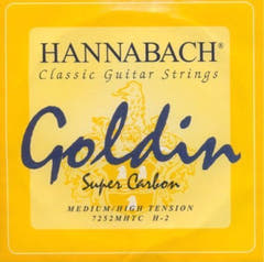 Hannabach 725 H/B2 corde aiguë, guitare classique, medium/high tension