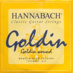 Hannabach 725 corde basse A5 pour guitare classique, medium/haute tension