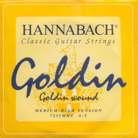 Hannabach 725 corde basse A5 pour guitare classique, medium/haute tension