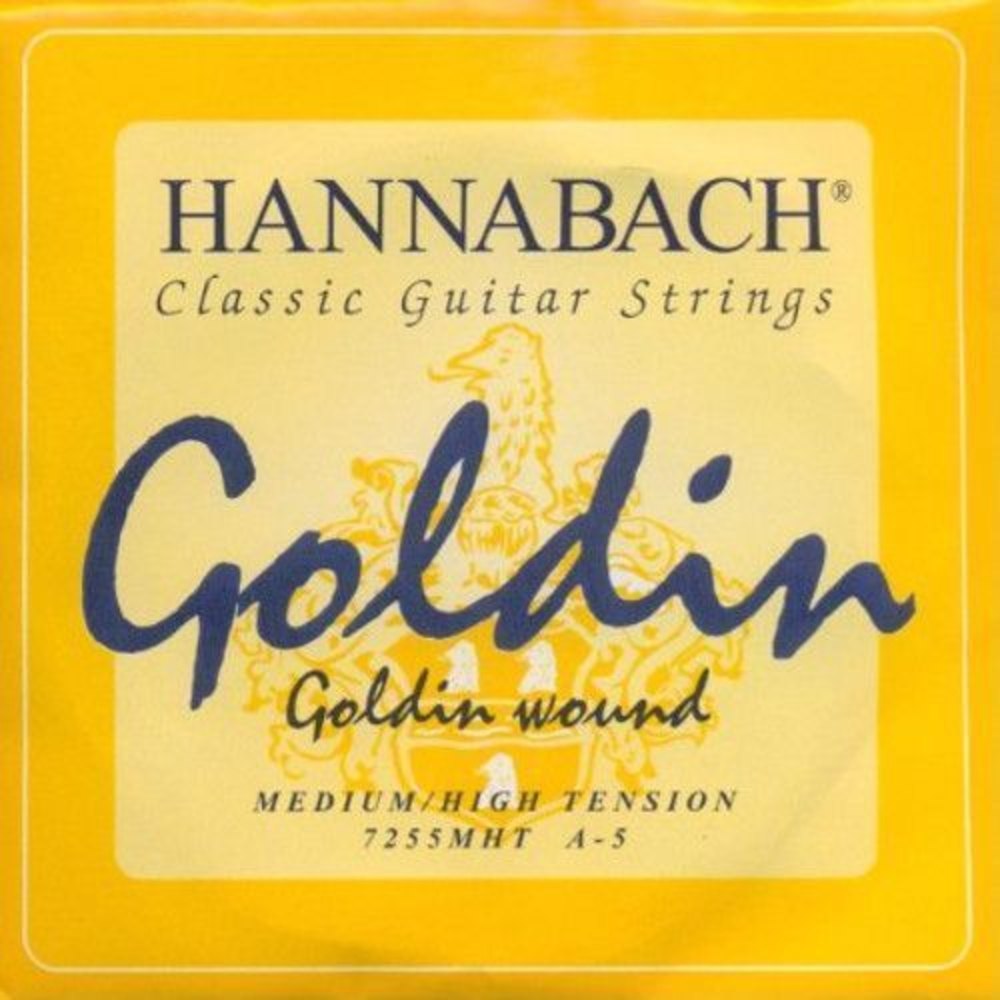 Hannabach 725 corde basse A5 pour guitare classique, medium/haute tension