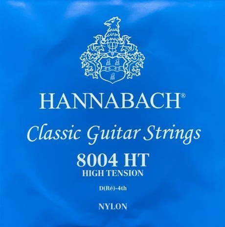 Hannabach 800 D4 strings de basse pour guitare classique, haute tension