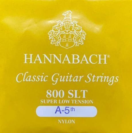 Hannabach 800 A5 corde basse pour guitare classique, super low tension