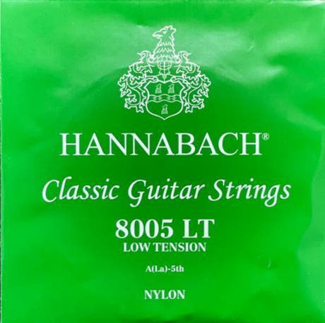 Hannabach 800 A5 corde de basse pour guitare classique, Low tension
