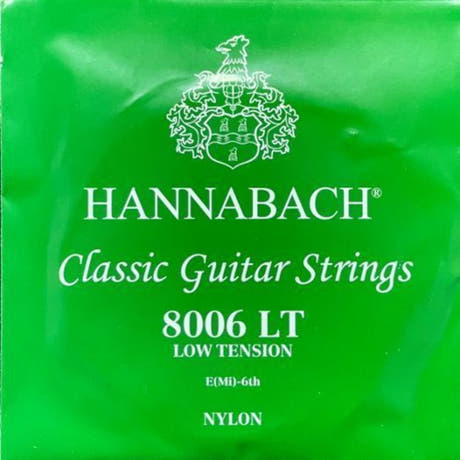 Hannabach 800 E6 corde de basse pour guitare classique, faible tension