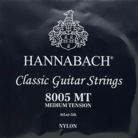 Hannabach 800 corde de basse A5 pour guitare classique, medium tension