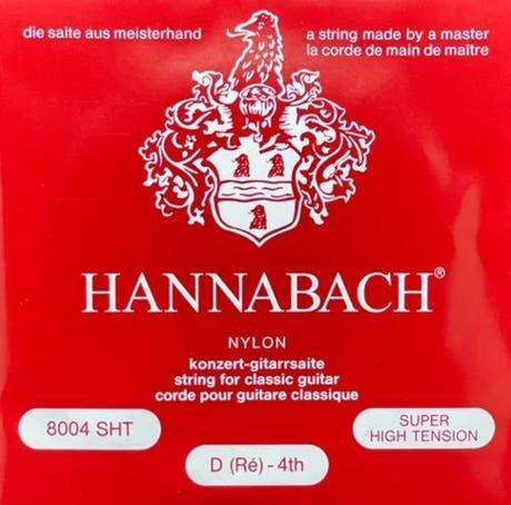 String grave Hannabach 800 D4 pour guitares classiques, tension très élevée