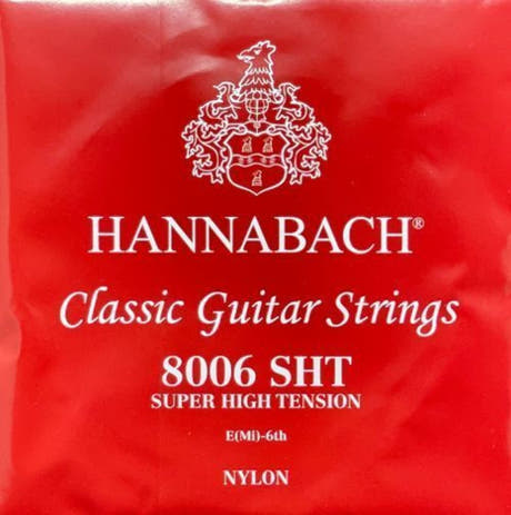 Hannabach 800 E6 corde basse pour guitare classique, super high tension
