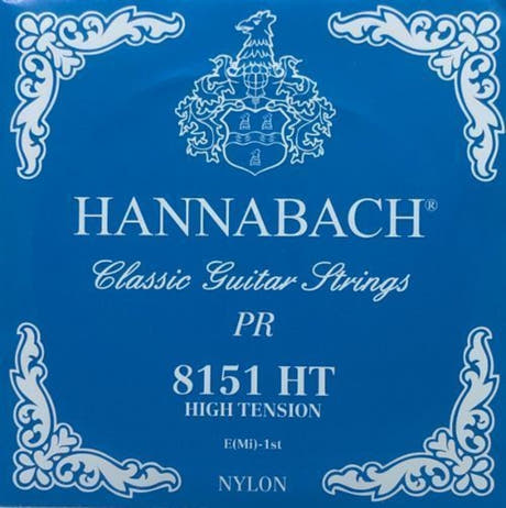 Hannabach 815 E1 corde aiguë pour guitare classique, high tension