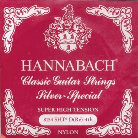 String grave Hannabach 815 D4 pour guitares classiques, tension très élevée