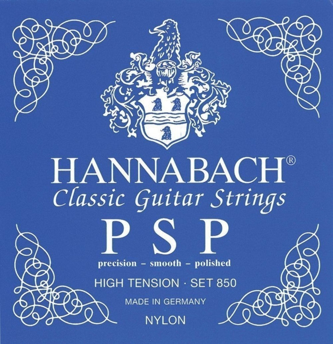 Cordes Hannabach pour guitare classique Serie 850 High tension PSP - Set High (850HT)