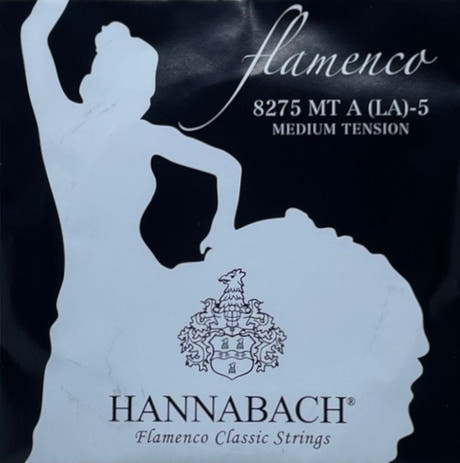 Hannabach 827 A5 corde grave pour guitare flamenca, tension moyenne