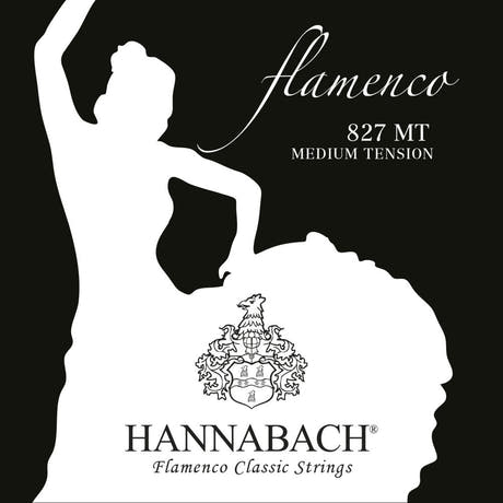 Hannabach 827 G3 corde aiguë pour guitare flamenca, medium tension
