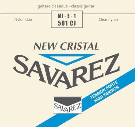 Savarez 501CJ Corum New Cristal strings de mi aiguës, high tension