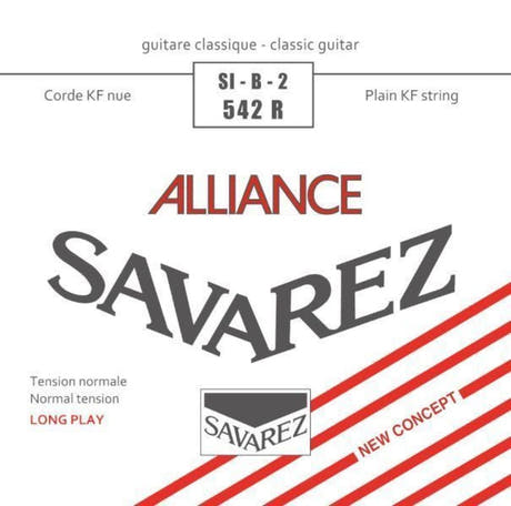 Savarez 542R Alliance HT Classic H/B2 corde aiguë, normal tension