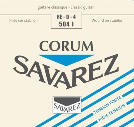Savarez 504J Alliance Corum D4 corde de basso, tension haute