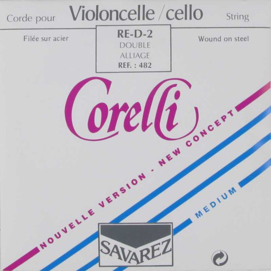 Corelli Cordes de Violoncelle Steel - 482