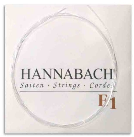 Corde aiguë Hannabach 890 1/8 E1 pour guitare enfant, medium tension
