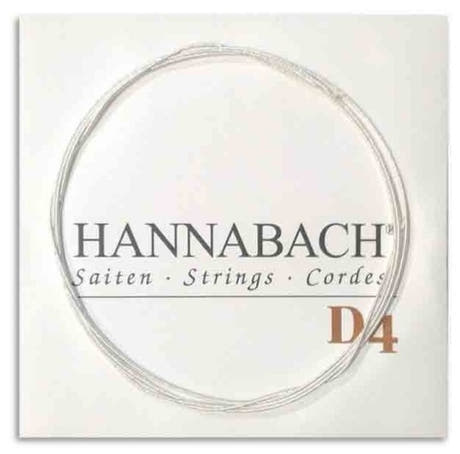 Hannabach 890 1/4 corde de basse D4 pour guitare enfant, medium tension