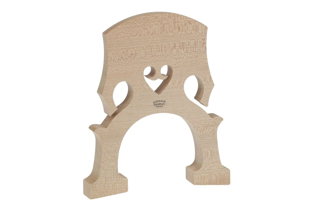 Despiau chevalet de contrebasse Superieur - 4/4 (Largeur du pied 158)