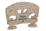 Teller chevalet de violon modèle n° 9, 1/16, prétaillé