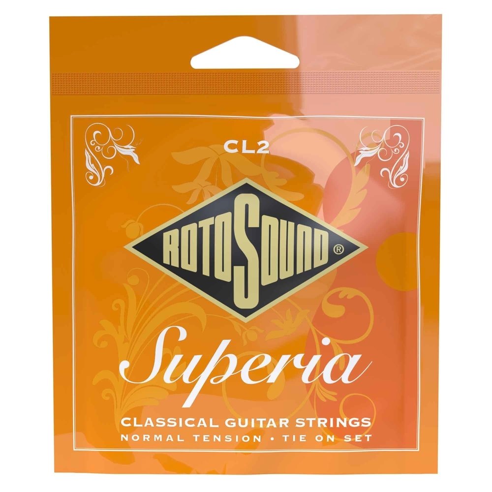 Jeu de cordes Rotosound Superia CL2 pour guitare classique, tension normale