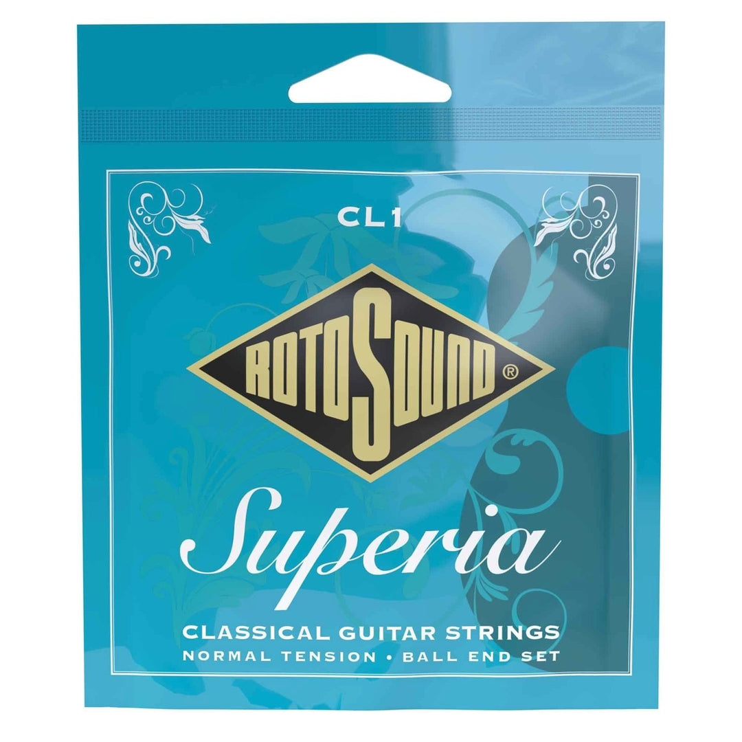 Cordes Rotosound pour guitare classique Superia CL1 - Set CL1 extrémité à boule normale (CL1)