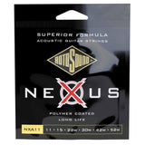 Rotosound Strings for Acoustic Guitar Nexus Coated - Set Light 11-52 (NXA11)