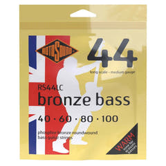 Cordes Rotosound pour basse acoustique Bronze Bass 44 - Set 4-string Medium 40-100 (RS44LC)