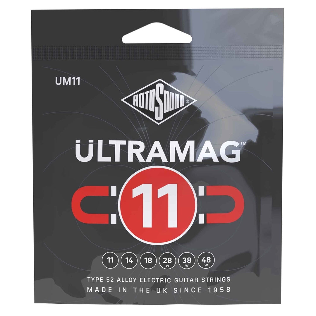 Rotosound cordes pour Guitares électriques Ultramag - set Medium 11-48 (UM11)
