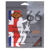 Rotosound E-Bass Strings Swing Bass 66 - Set 4-string DROP ZONE PLUS Custom 85-175 (RS66LH+)