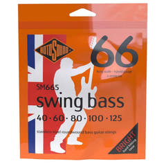 Rotosound Cordes d’E-Bass Swing Bass 66 - Set 5-string Stainless Steel Hybrid 40-125 (SM665)